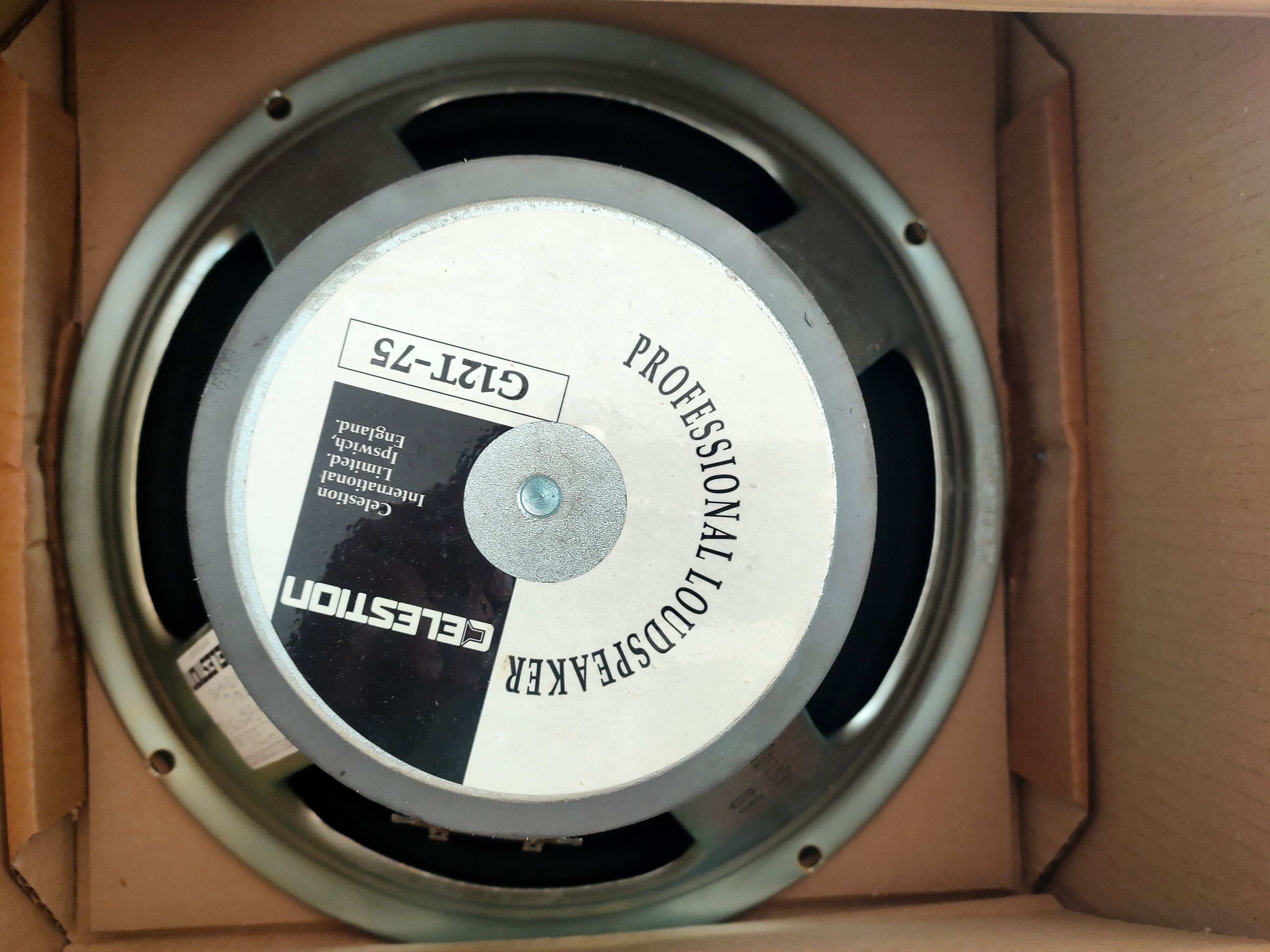 Woofer marca Celestion ed elettronic