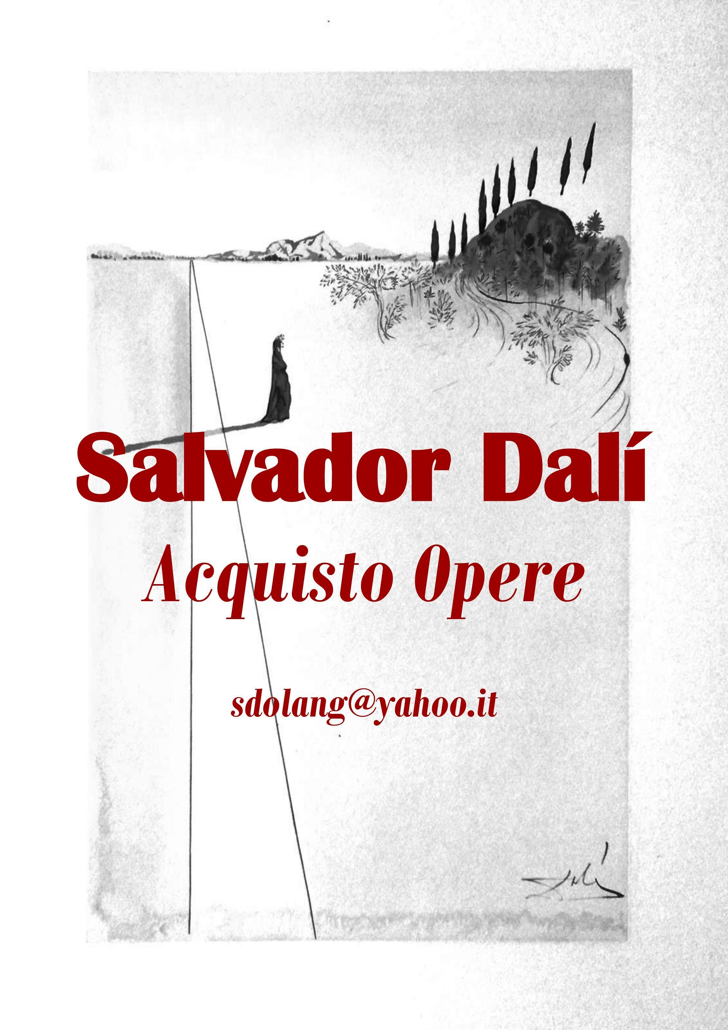 Salvador Dal�: acquisto, litografie firmate, stamp