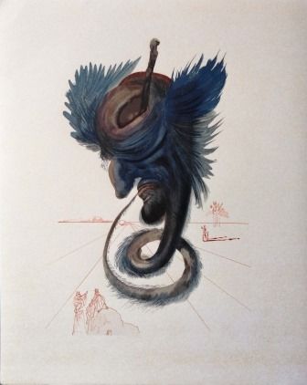 Salvador Dalì: acquisto, litografie firmate, stamp